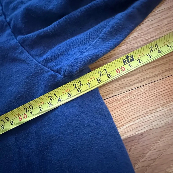 VINTAGE x NIKE Mens Womens 90s Y2K Navy Blue Tee - Picture 4 of 5